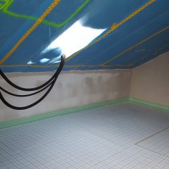 Leinwand Dachboden 