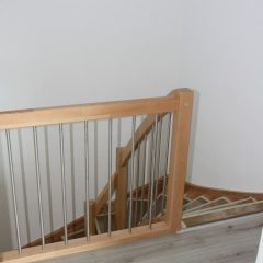 Holzteppe Buche 